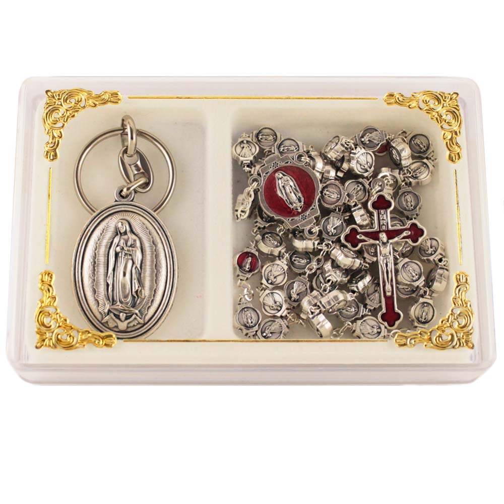 Our Lady Of Guadalupe Catholic Rosary Gift Set