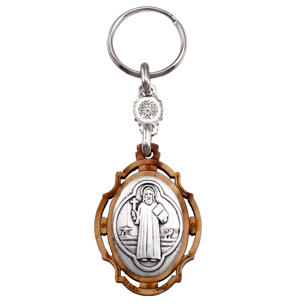 Saint Benedict Keychain