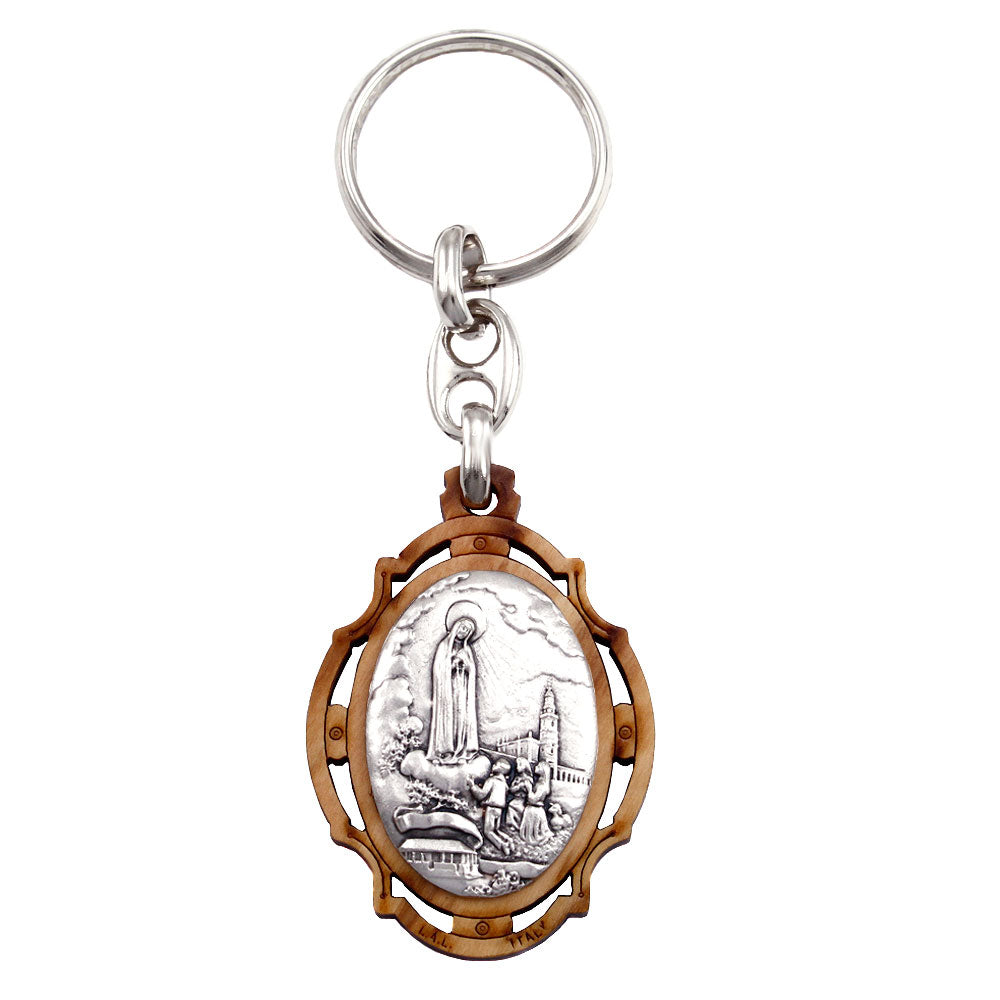 Lady of Fatima Keychain