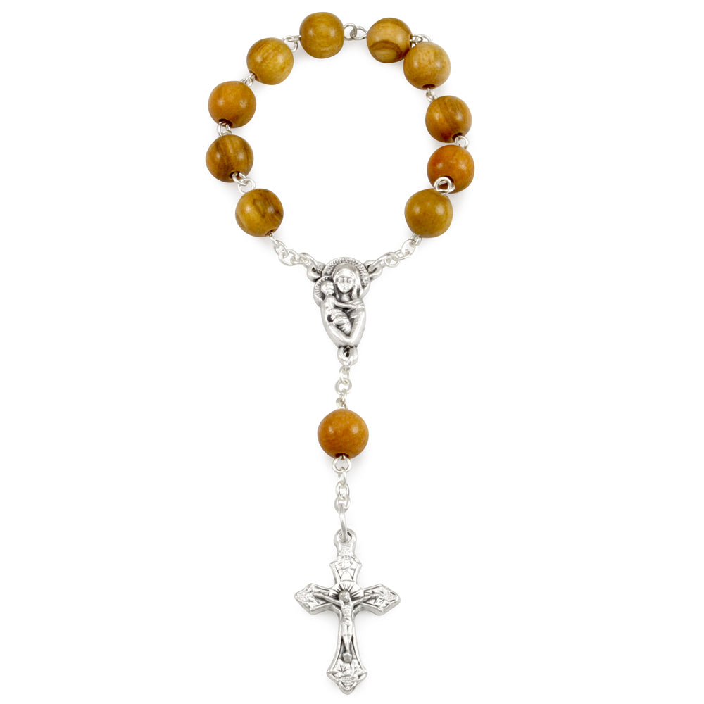 Olive Wood Decade Rosary