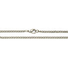Silver-tone Finish Snake Chain Necklace - 20 Inches