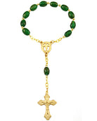 Oval Beads Decade Catholic Rosary