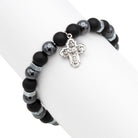Large Bead Rosary Bracelet