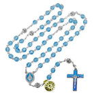 Catholic Rosary with Swarovski Crystal Beads 