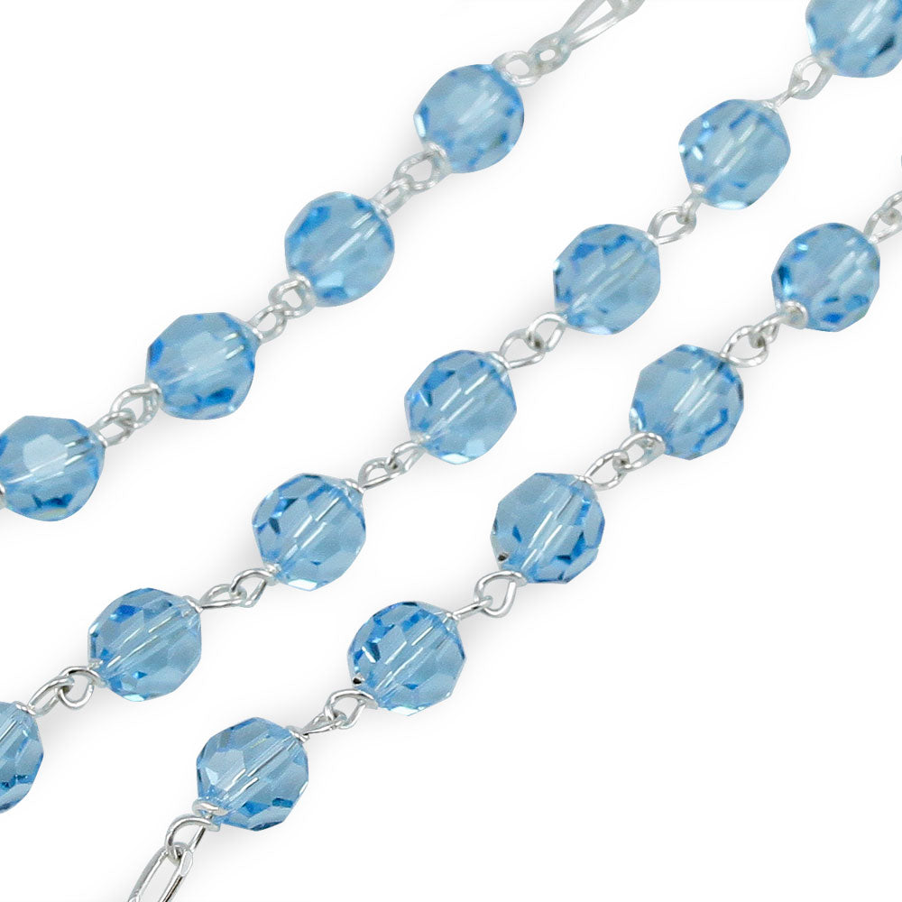Rosary with Crystal Beads 