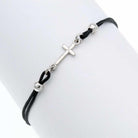 Sterling Silver Cross Bracelet