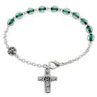 Green Crystal Beads Bracelet