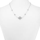 Catholic Rhinestone Cross Necklace