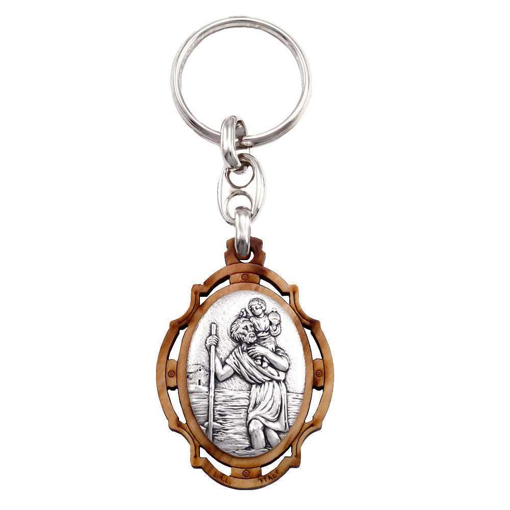 Saint Christopher Keychain