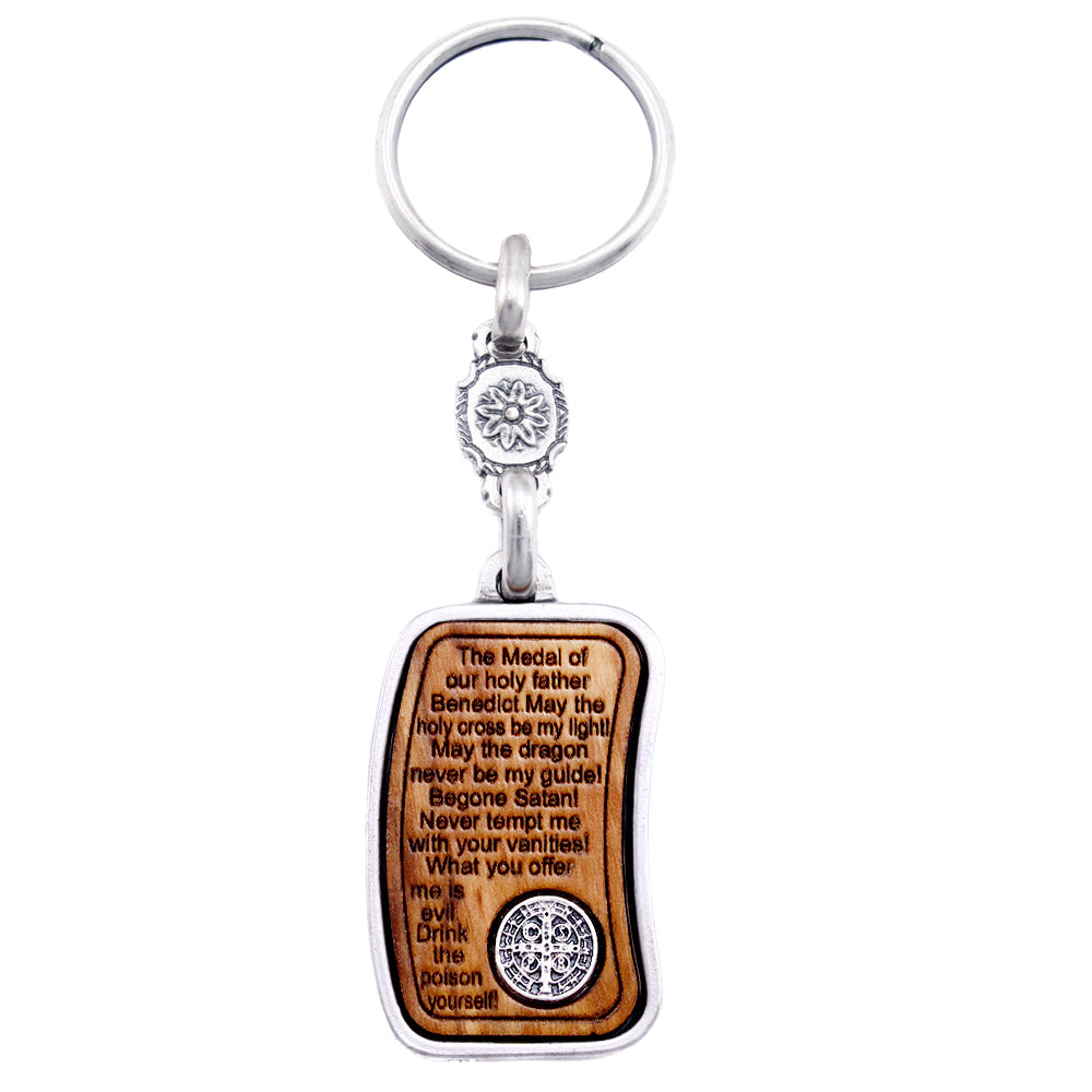 Saint Benedict Keychain