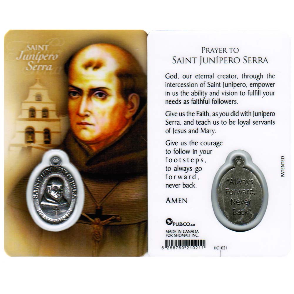 Prayer Card Saint Junipero Serra
