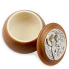 Our Lady of Czestochowa Rosary Box - Open