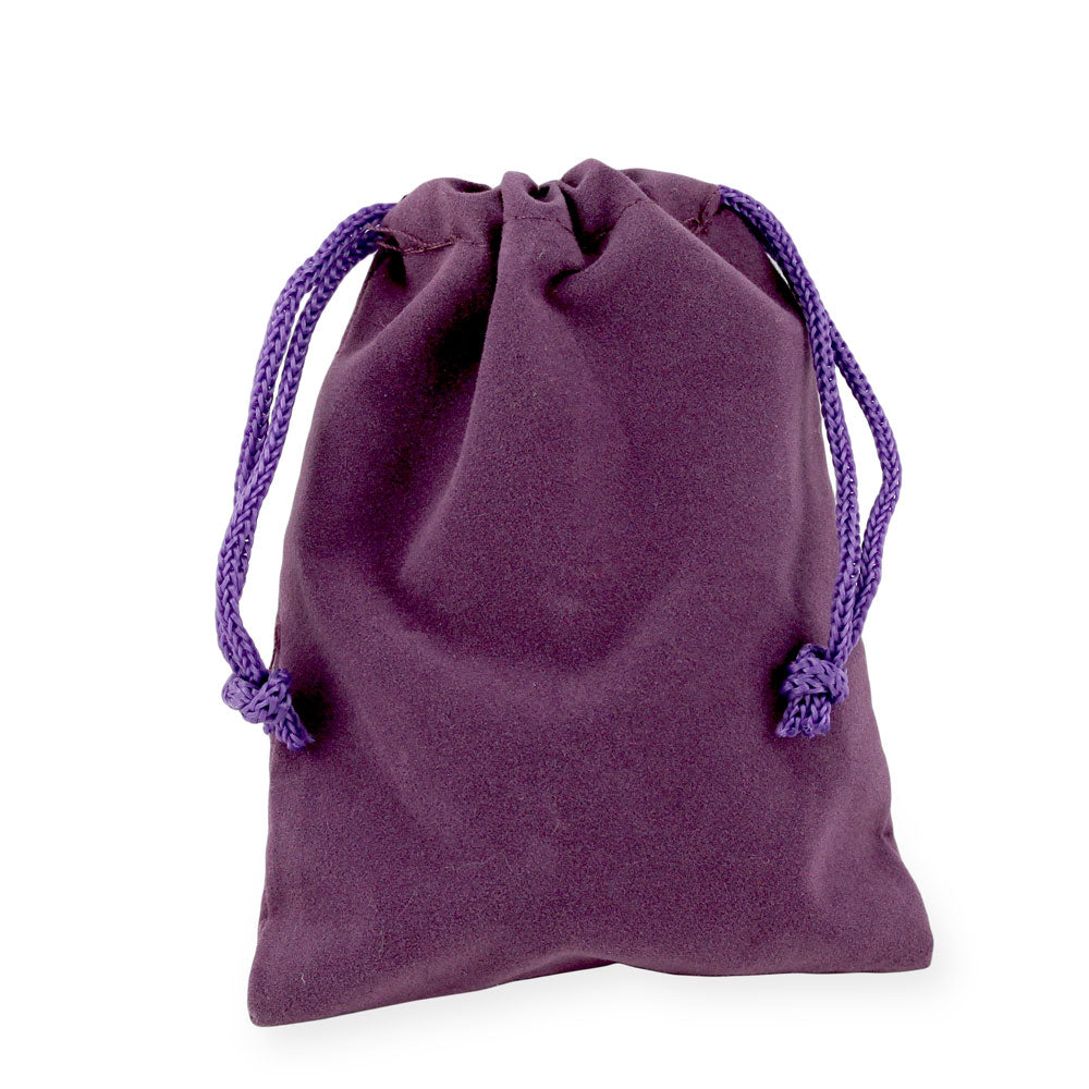 Purple Rosary Pouch
