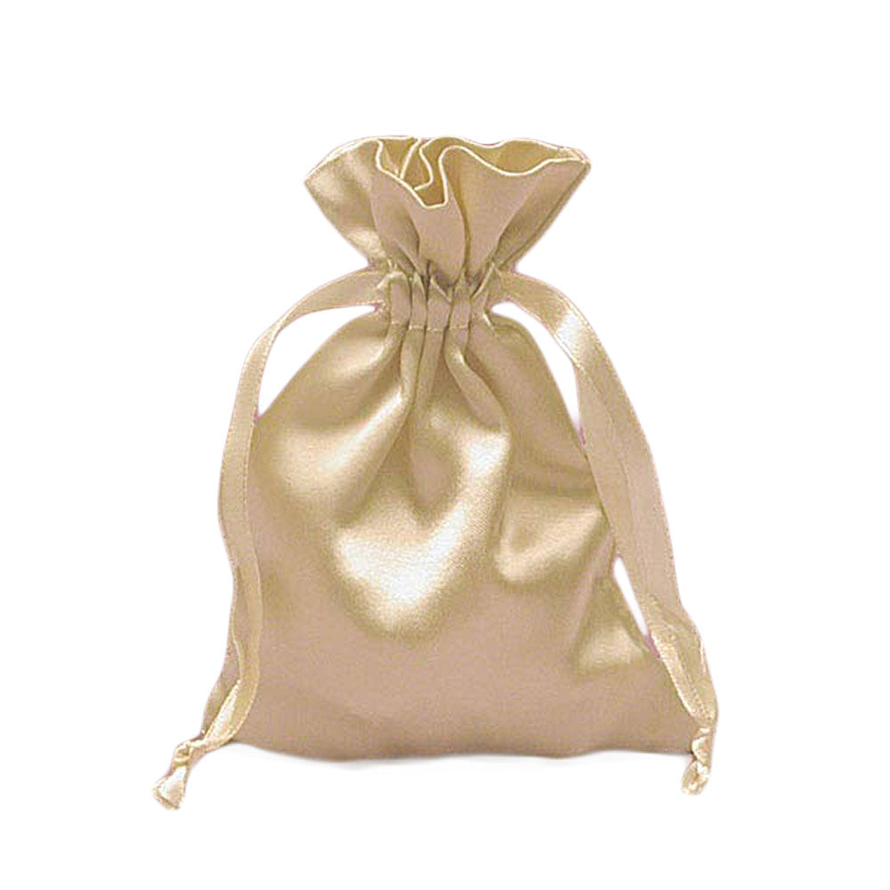 Rosary Pouch Ivory Satin