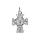 Four Way Cross Catholic Pendant