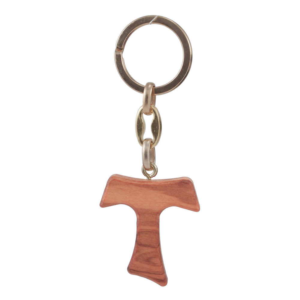 Tau Cross Keychain