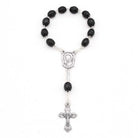 Decade Catholic Rosary Carved Wood Beads