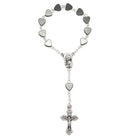 Hematite Beads Decade Rosary