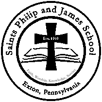 St Philip and James School logo