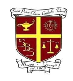 St Peter Claver School logo
