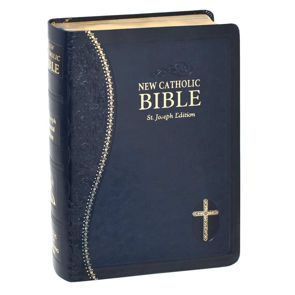 St. Joseph Bible Personal Size BLUE