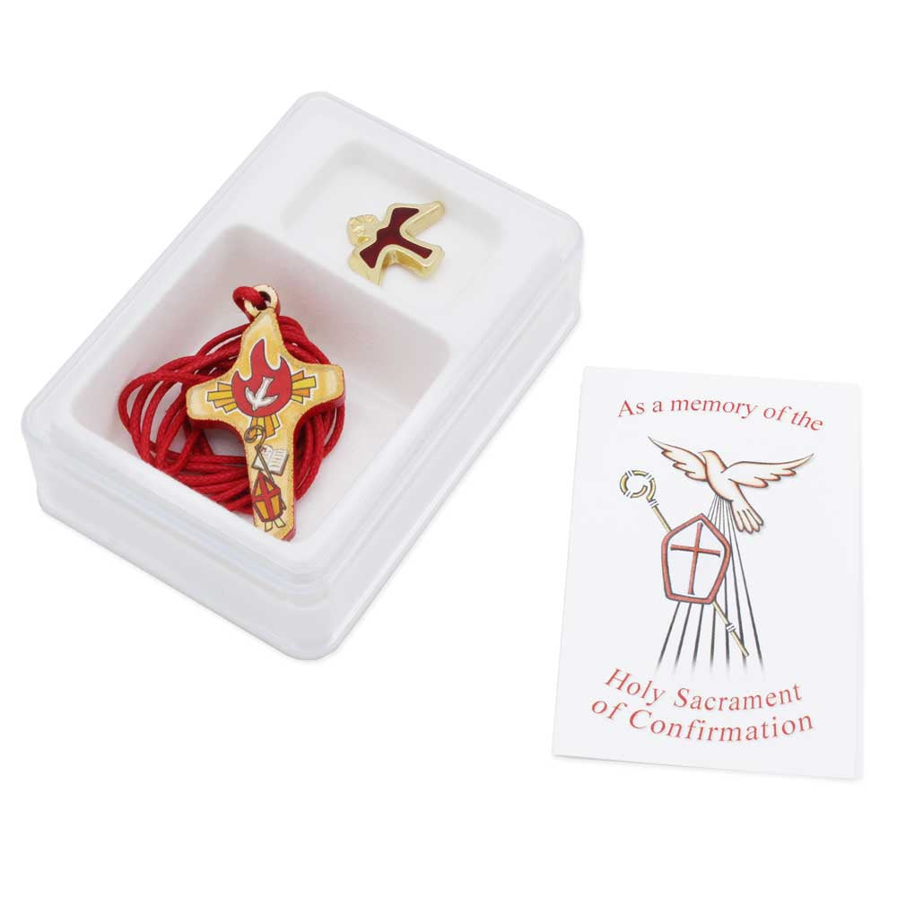 Confirmation Wooden Cross Gift Set