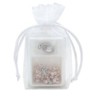 Pink Heart Rosary Beads Gift Set